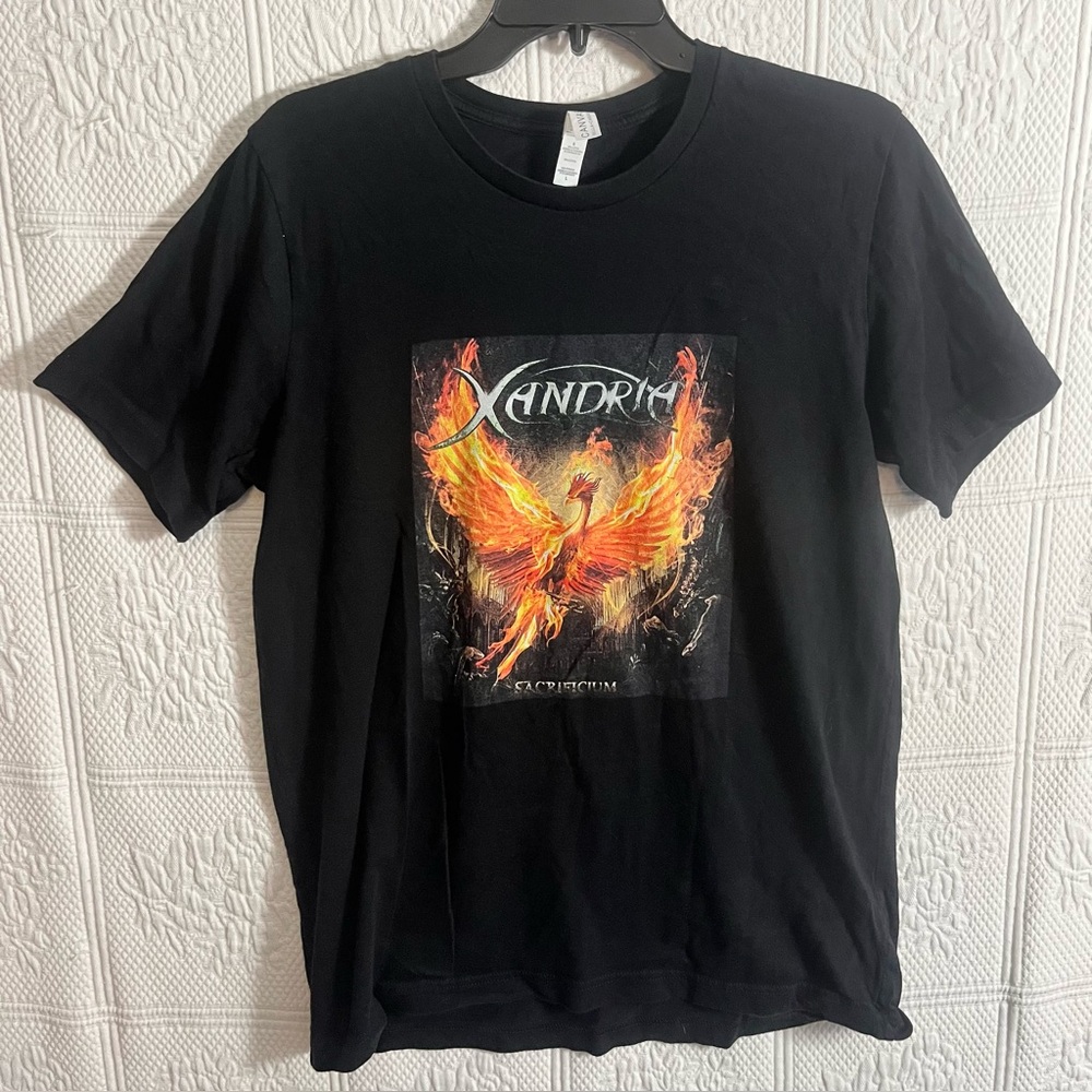 XANDRIA Sacrificium Bella Canvas Black Short Sleeve Tee Size L Large